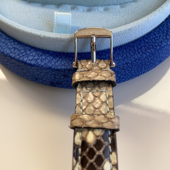 Vintage Blancpain Villeret Black Dial Diamond Watch - Picture 11 of 16